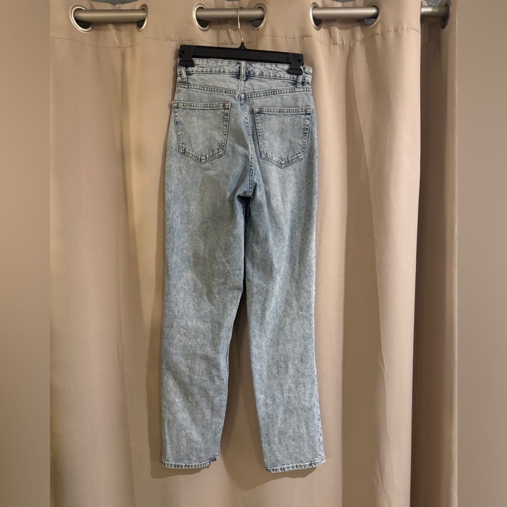 H&M Long Classic Light Blue Women's Jeans - Picture 2 of 6
